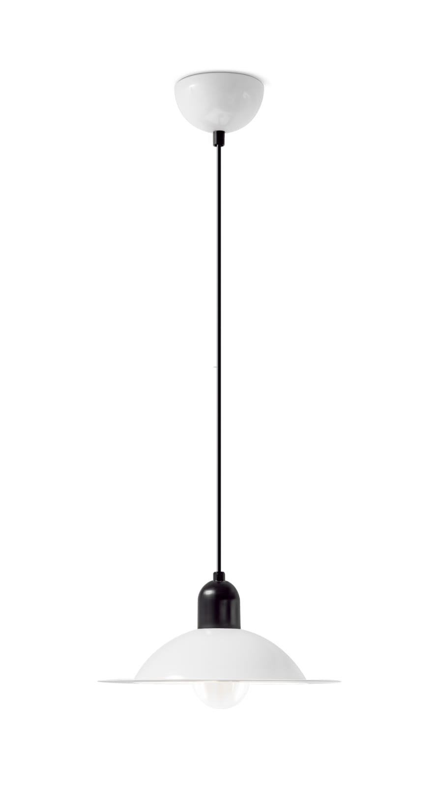 LINEA LIGHT - LAMPIATTA SOSP.(S)E27 7W BIANCO