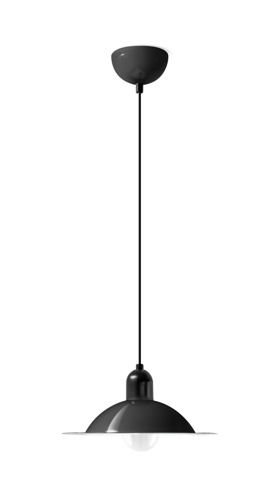 LINEA LIGHT - LAMPIATTA SOSP.(S)E27 7W NERO