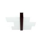 LINEA LIGHT - TRIAD APPL.E27 2X57W(M) LEG.NOCE