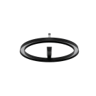 LINEA LIGHT - LIRA PLAF.30W NERO RAGG. IP65