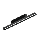 LINEA LIGHT - LIRA PLAF.L700 23W NERO RAGG.