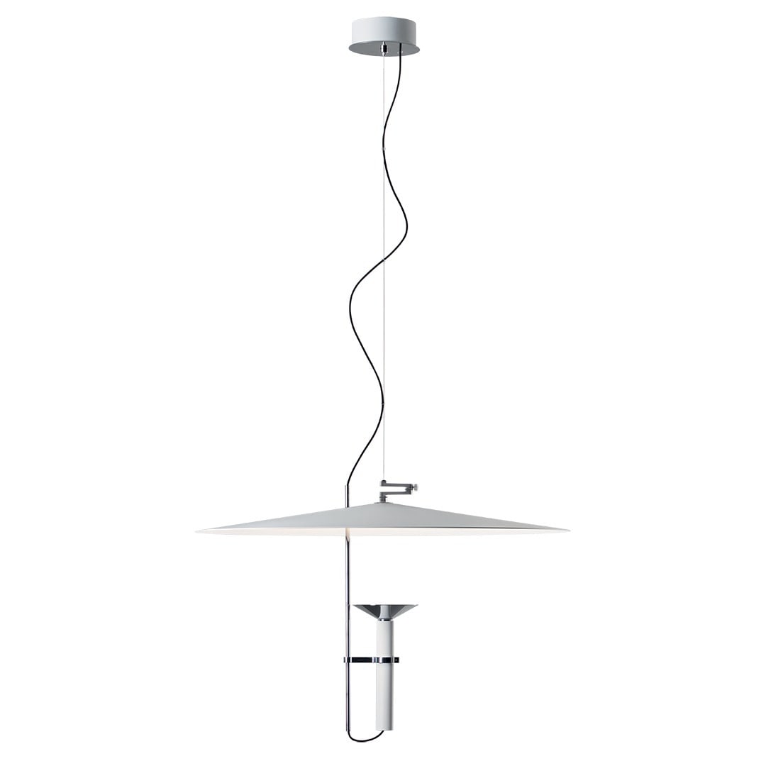 LINEA LIGHT - LUNA SOSP.28W B.CO R9003-CROMO