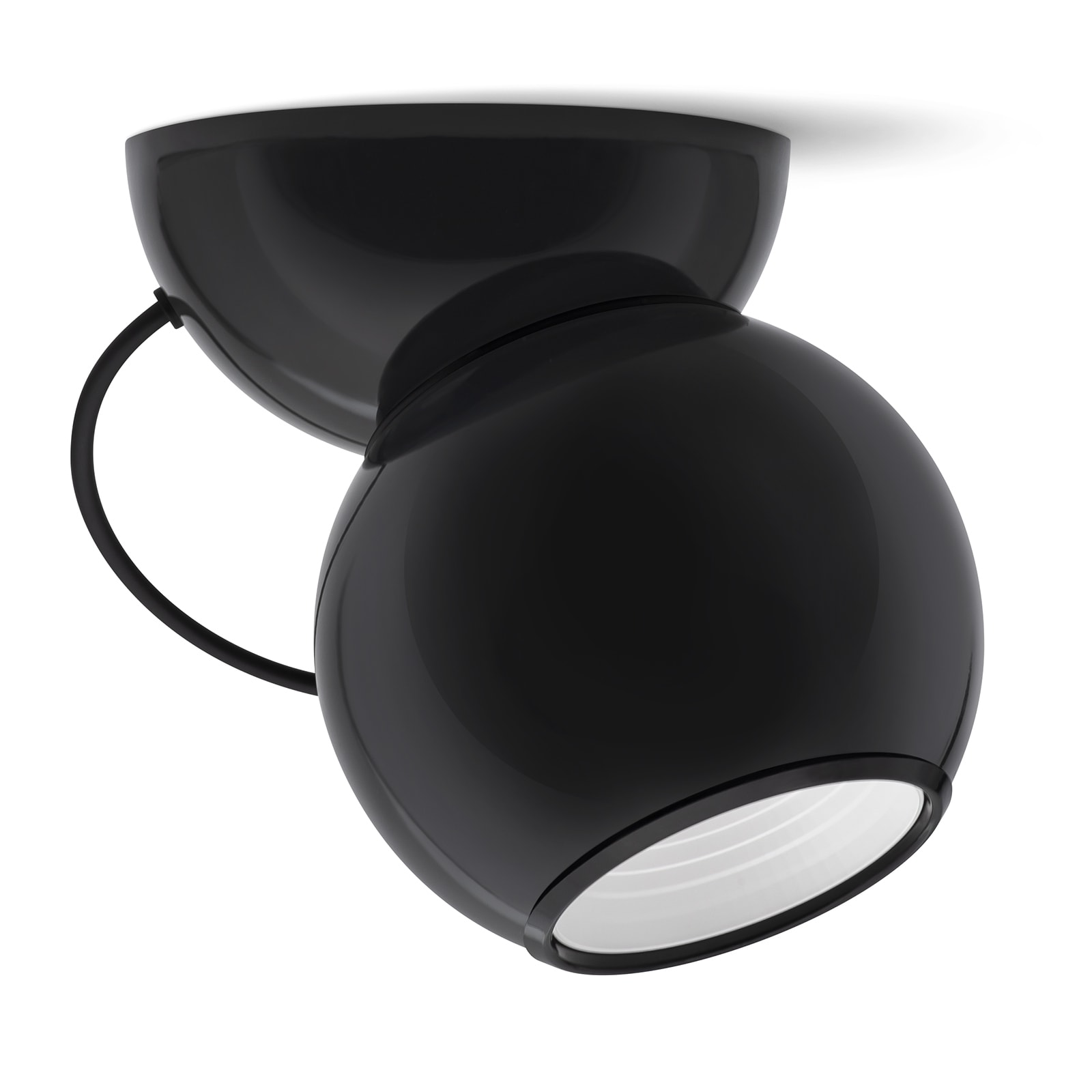 LINEA LIGHT - GRAVITINO PLAF.10W NERO LUC.