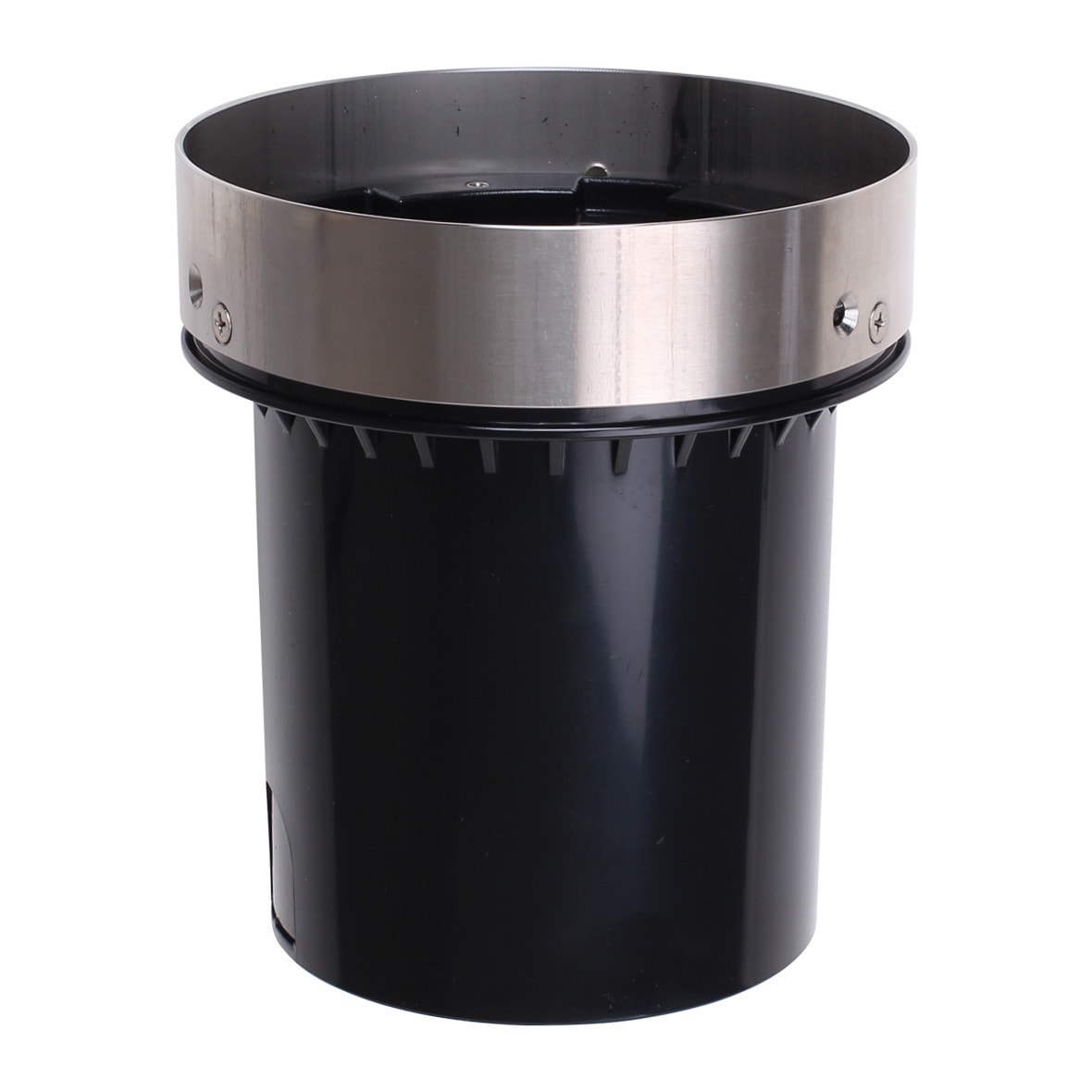 LINEA LIGHT - CONTROCASSA ABS D154+ANELLO INOX