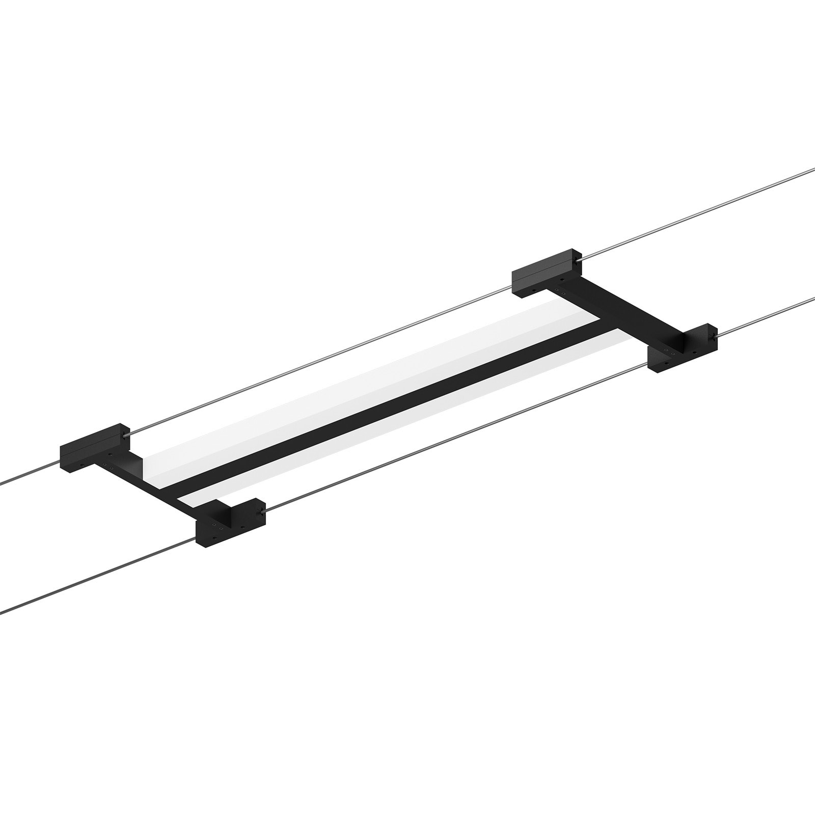 LINEA LIGHT - IOTA 300 MOD.H 58W NERO 3000K