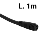 LINEA LIGHT - AllinOne cable with female conncetor AllinOne DMX - 6pin - 1m