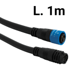 LINEA LIGHT - Extension cable with conncetors male and female AllinOne DMX - 6pin - 1m