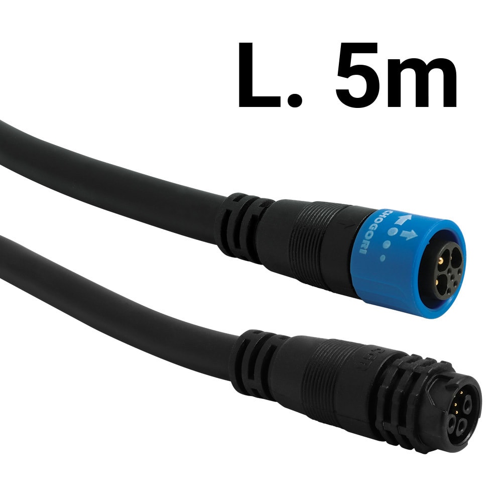 LINEA LIGHT - PROLUNG.+CON.M20 M/F.3P+4S IP67 L5M