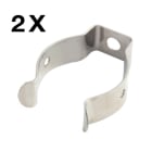 LINEA LIGHT - SACCHETTO 2XLED-MOL121 INOX TUBI T5