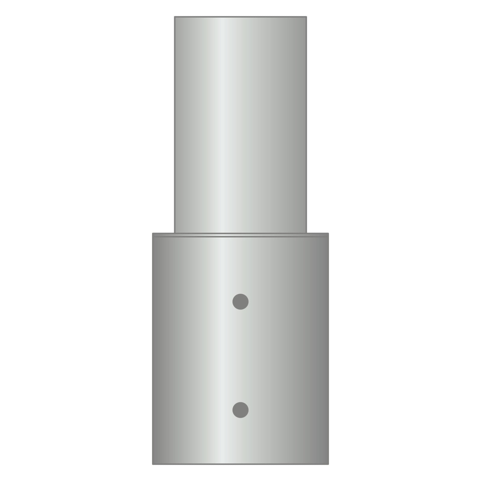 LINEA LIGHT - RIDUZIONE PALO D.70 LIGHT GREY