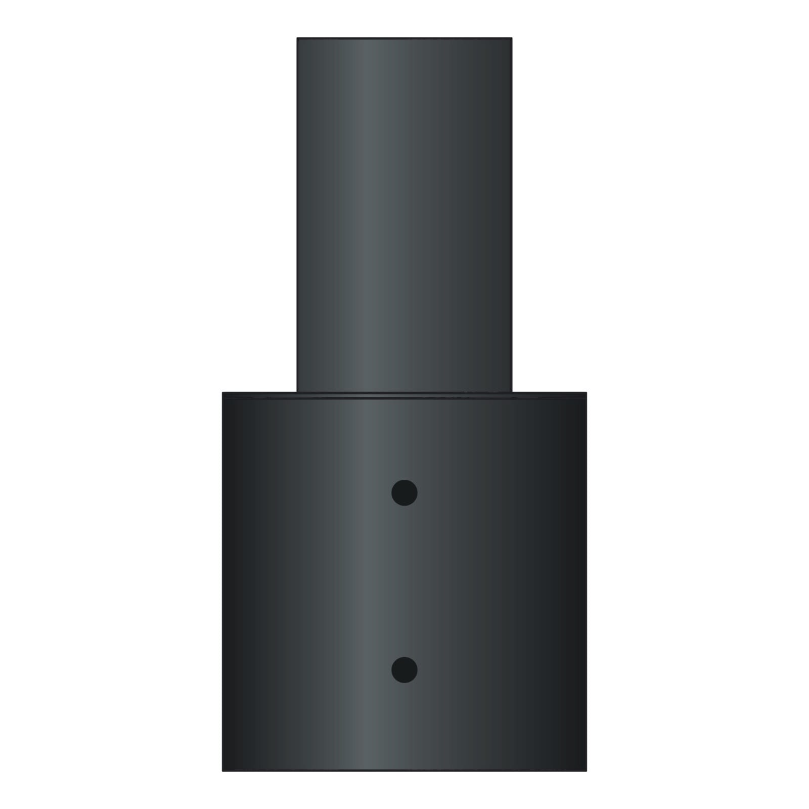 LINEA LIGHT - RIDUZIONE PALO D.89 ANTRACITE