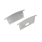 LINEA LIGHT - KIT TAPPI IN ALLUMINIO 2PZ.BIANCHI