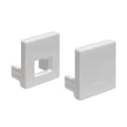 LINEA LIGHT - KIT TAPPI IN PLASTICA 2PZ.BIANCHI