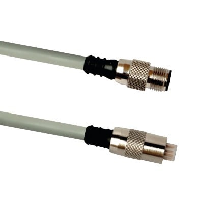 LINEA LIGHT - PROL.M/F 5POLI XM12 3X0,25 1M+SAC.