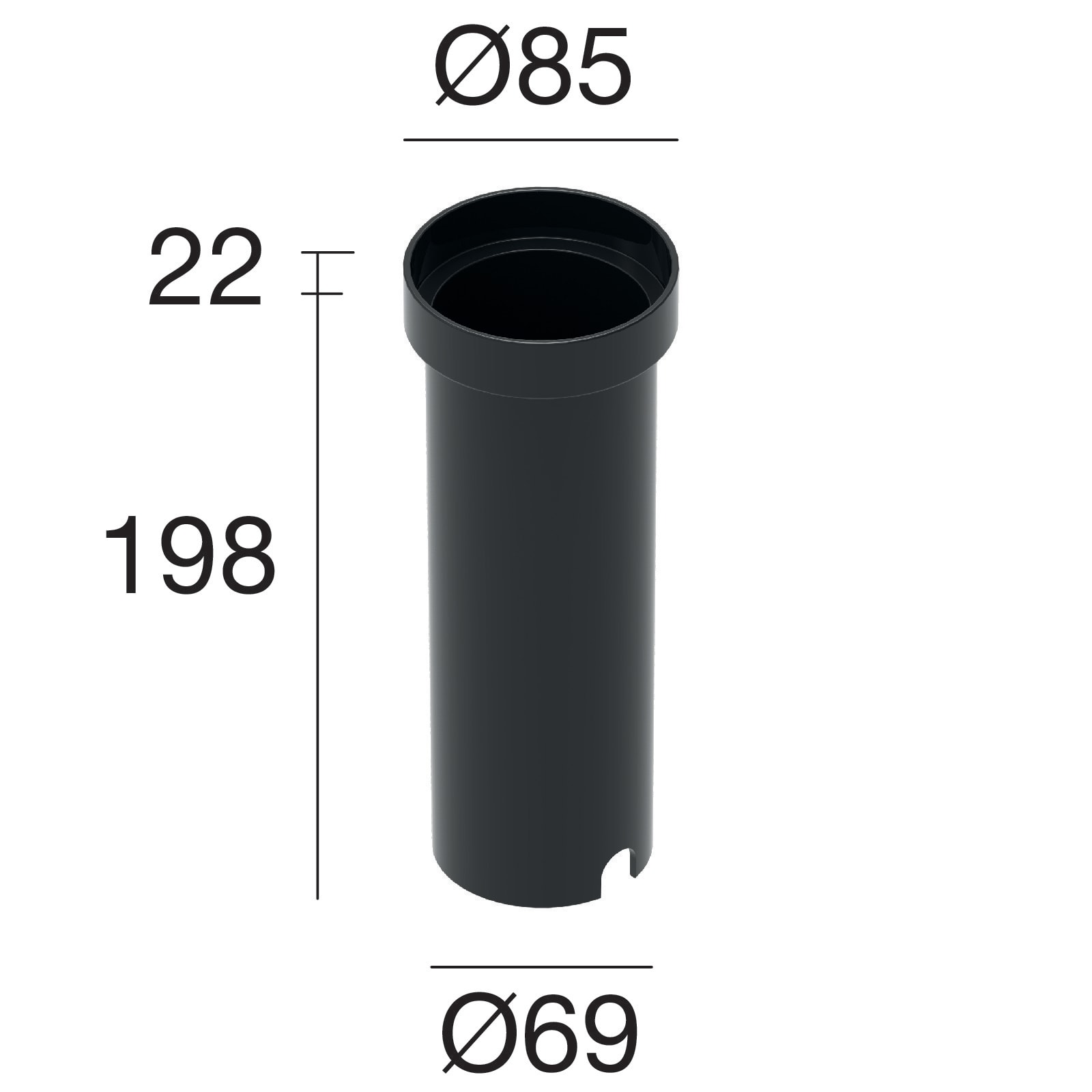 LINEA LIGHT - CONTROCASSA SUELO 8W C/DRIVER H.220