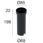 LINEA LIGHT - CONTROCASSA SUELO 8W C/DRIVER H.220