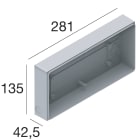 LINEA LIGHT - CONTROC.ABS ENVELOPE 136X281X43