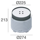 LINEA LIGHT - CONTROCASSA SUELO 30W