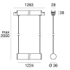 Miniatura Dimensioni prodotto 2