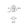 Miniatura Dimensioni prodotto 2