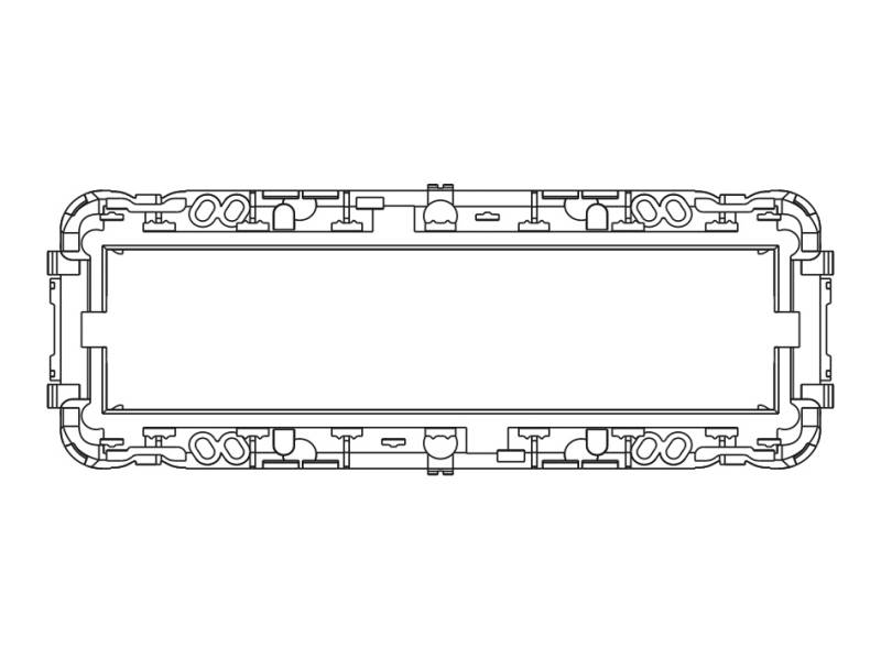 LINERGY - TELAIO ADATT. SEVEN PLAC. AVE, VIMAR A051