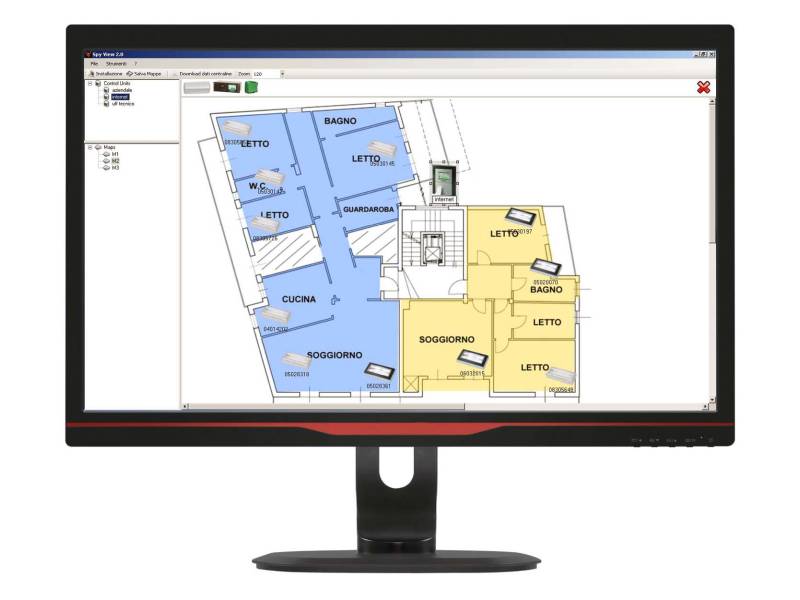 LINERGY - SOFTWARE DI SUPERVISIONE GRAFICA SPY SYS A120