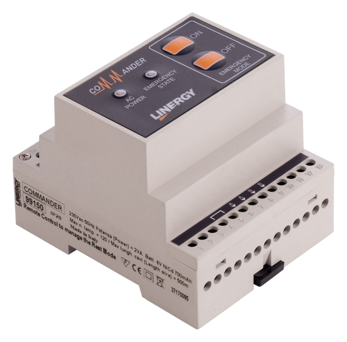 LINERGY - COMANDO GESTIONE A DISTANZA MODO DI RIPO A350