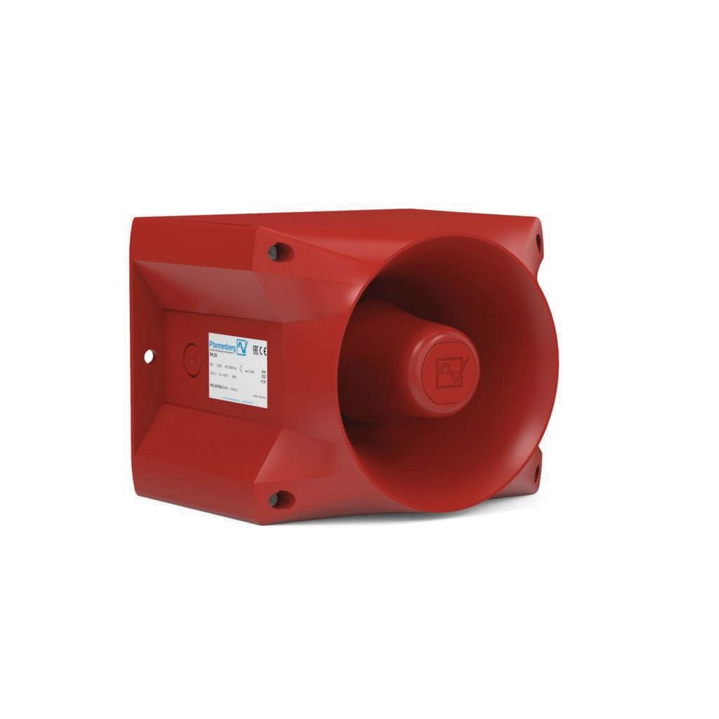 LINERGY - SIRENA ACUSTICA ROSSA 120DB CONV. IP66