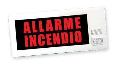 LINERGY - PANNELLO OA 92,3DB CON BUZZER CONV. IP21 3AV1304