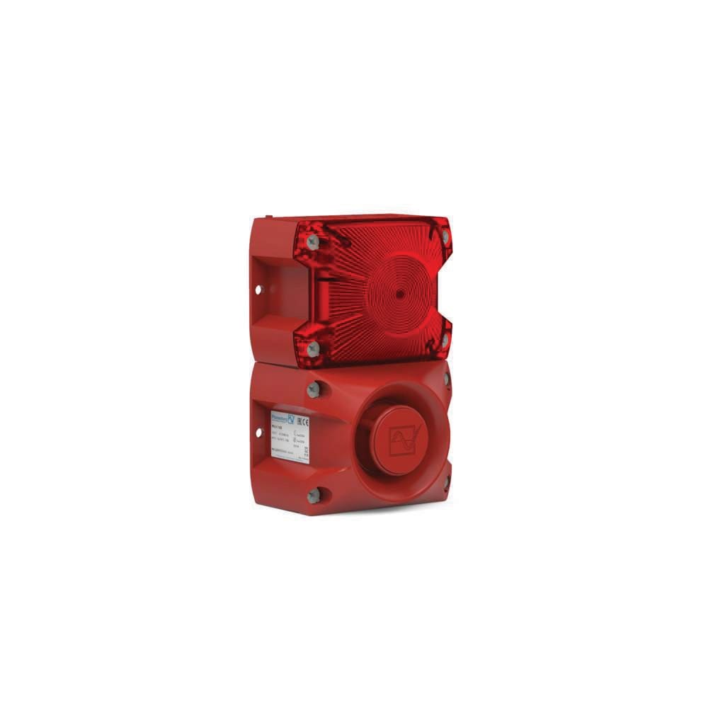 LINERGY - SIRENA OA ROSSA 100DB FLASH XENO CONV. I