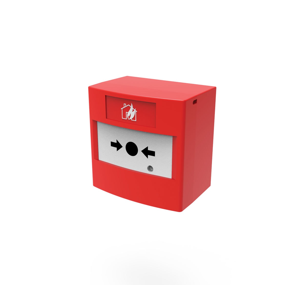 LINERGY - PULSANTE ANTINCENDIO ROSSO WIR.