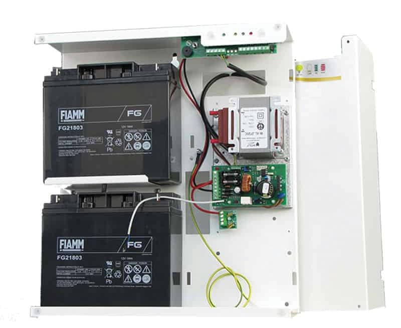 LINERGY - ALIMENTATORE 24VDC 6,4A - BATT. 7AH O 17