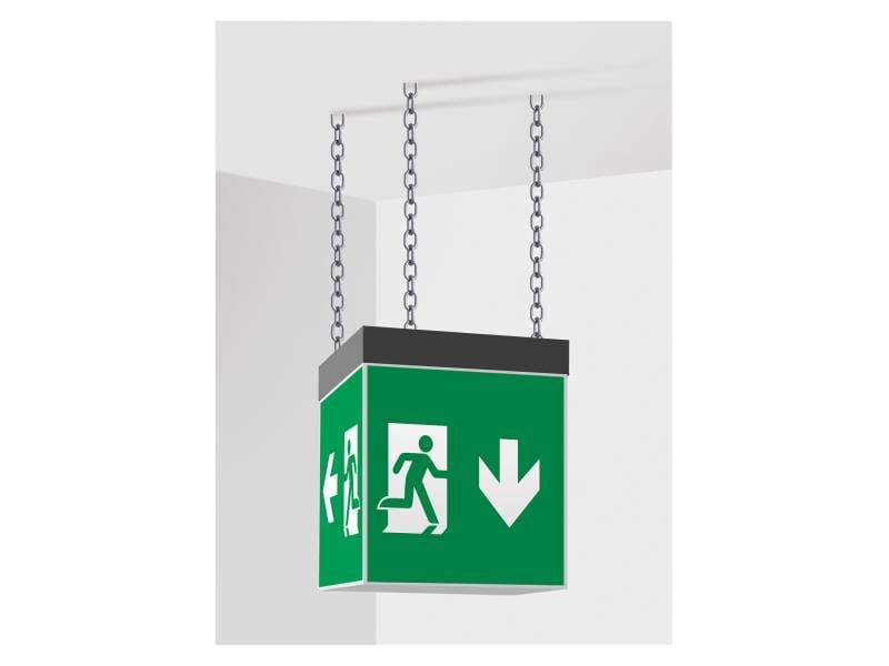 LINERGY - KIT SOSPENSIONE A SOFFITTO QUBE