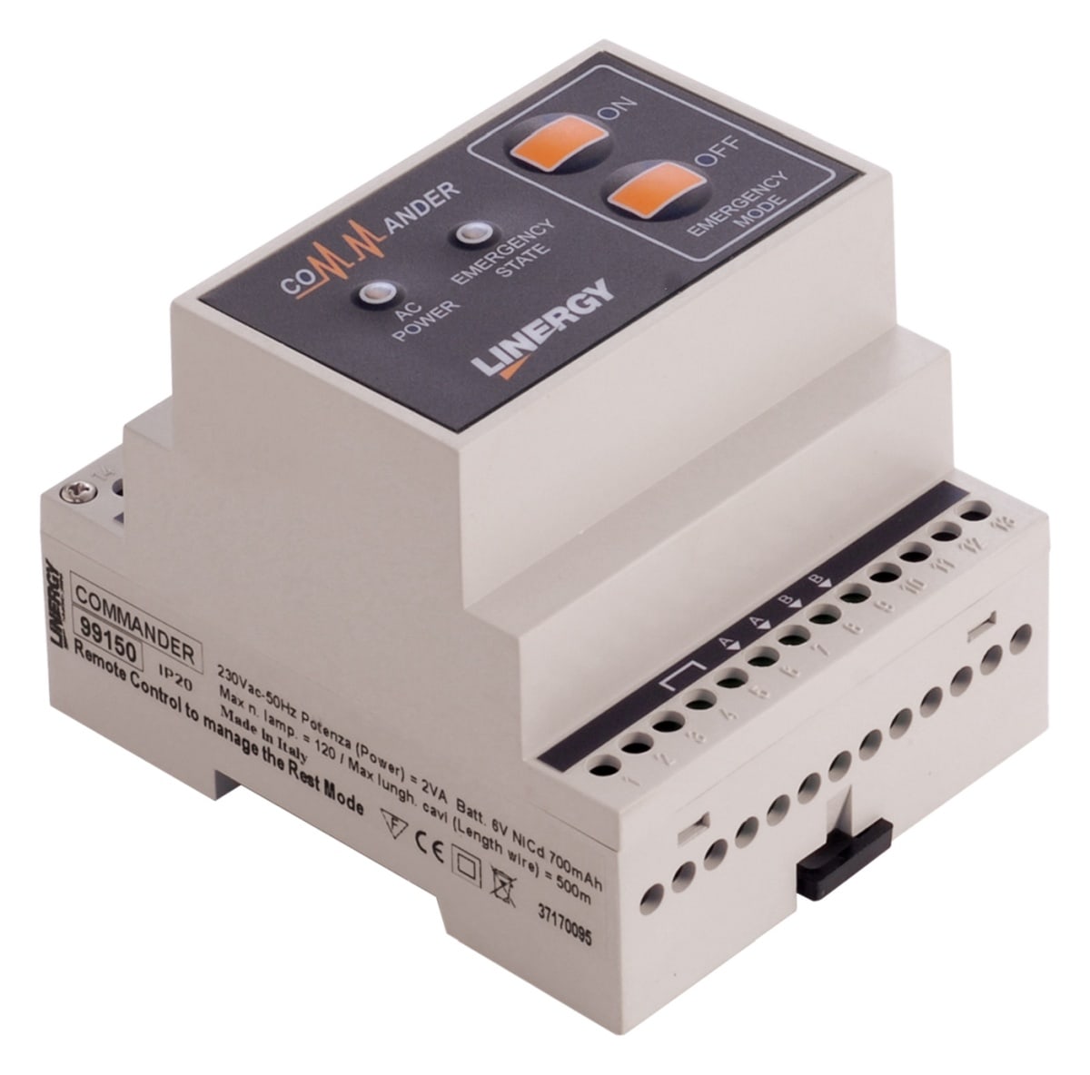 LINERGY - DISPOSITIVO INVIO COMANDI PERSONALIZZATI A124