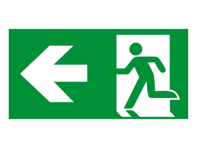 LINERGY - PITTOGRAMMA BIG ONE 80M FRECCIA SINISTRA A141