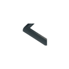 LINERGY - CORNICE DI FINITURA LEDY NERO RAL 9005 O