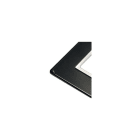 LINERGY - PLACCA DI FINITURA LEDY NERO RAL 9005 OP