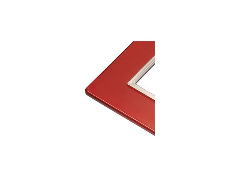LINERGY - PLACCA DI FINITURA ROSSO SERIE LEDY