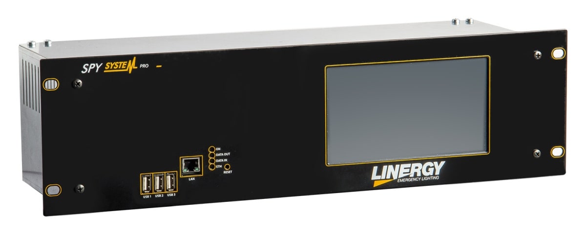 LINERGY - CENTRALE SPY SYSTEM RACK 19' 4U CON DISP