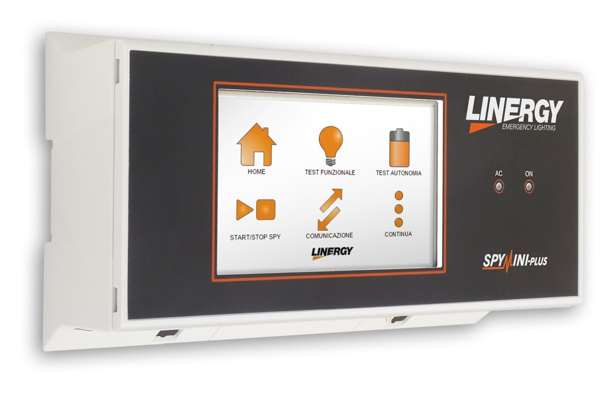 LINERGY - CENTRALE SPY MINI DIN 130 LAMP MAX DISPL