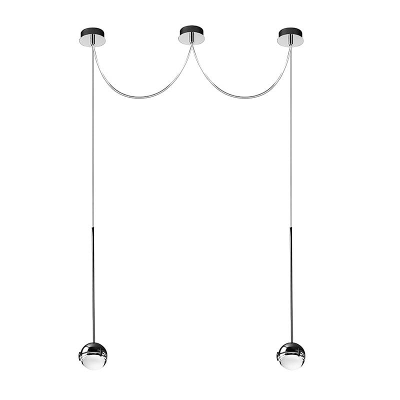 CINI&NILS - CONVIVIO NEWLED SOPRATAVOLO 2 CROMO PHAS