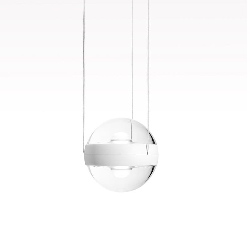 CINI&NILS - SFERICO SOSPESO TRASPARENTE BIANCO PHASE