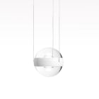 CINI&NILS - SFERICO SOSPESO TRASPARENTE BIANCO PHASE