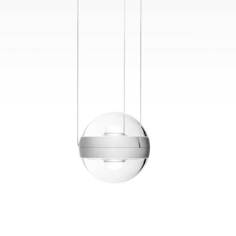 CINI&NILS - SFERICO SOSPESO TRASPARENTE ARGENTO PHAS