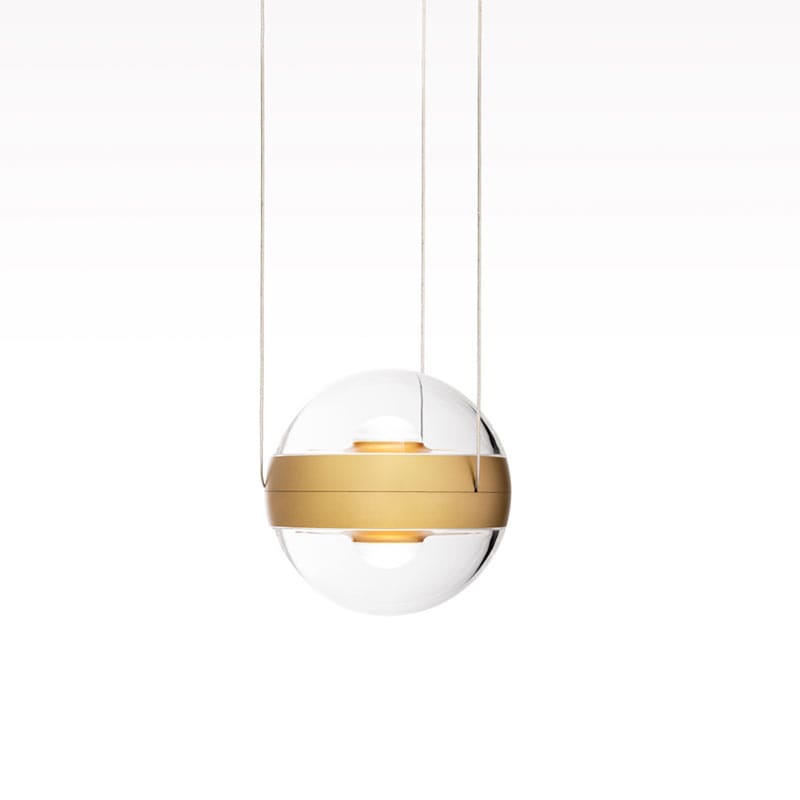 CINI&NILS - SFERICO SOSPESO TRASPARENTE ORO PHASE-CU