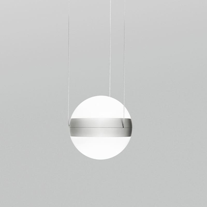 CINI&NILS - SFERICO SOSPESO OPALESCENTE ARGENTO PHAS