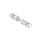 LOMBARDO - CONNETTORE MASCHIO/FEMMINA 5 POLI DALI