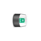 LOMBARDO - ROSS 280 EMERGENZA LED 4K 9W CORTEN EM.