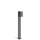 LOMBARDO - TREND 60 POST H600 LED 3K 3W ANTRAC.