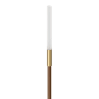 LOMBARDO - LINFA 120 LED 3K 1,5W MARRONE OTTONE